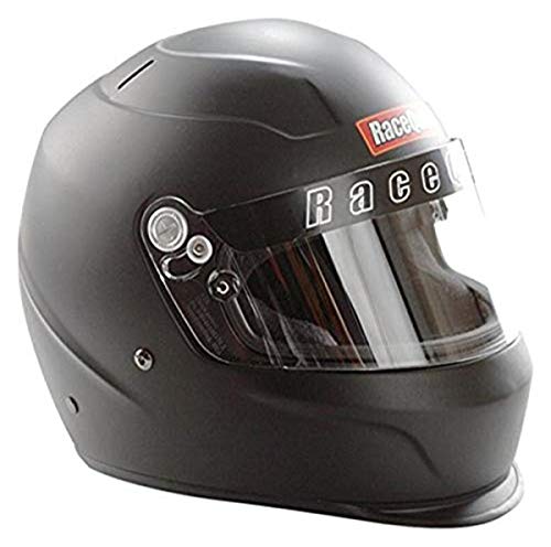 RaceQuip 273665 Gloss Steel Large PRO15 Full Face Helmet (Snell SA-2015 Rated)