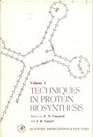 Techniques in Protein Biosynthesis. Volume 3 B000YBUWVW Book Cover