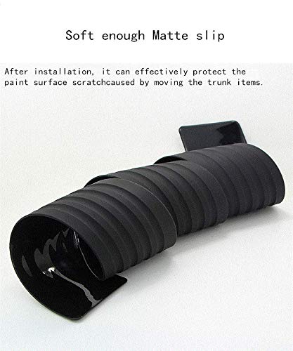 Auto Universal Rubber Rear Guard Trunk Bumper Protector Anti-scratch Trim Decorative Strip Door Sill