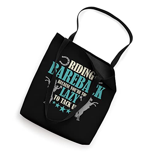 Bolso tote para amantes del rodeo y la monta sin silla miniatura 2