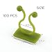 AIEX 100pcs Clips para Plantas Trepadoras Clips para Accesorios De Pared Clips...