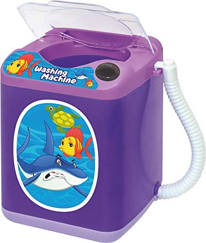 TOYZTREND Ratna's Premium storewell Toy for Kids. (Pink) Height : 15.5 cm & Premium Quality Washing Machine Toy for Kids(Non Battery Operational) Just A Toy (Purple) 1