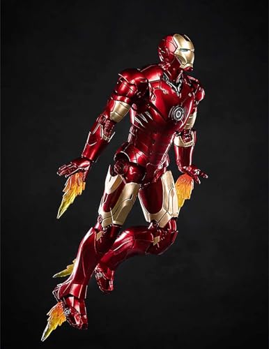 Image of ZD Box Toys Collectible Action Figure Full Box Set: Anniversary Series Non-Luminous Version 1:10 Scale Super Hero (MK - Iron Mark III)