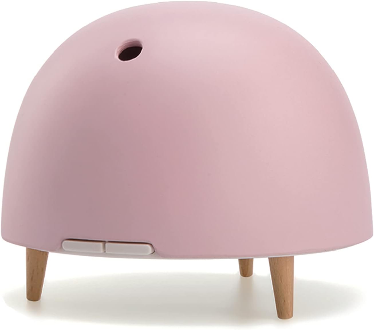 Essential Oil Diffuser Bamboo Fiber Aromatherapy Humidifier-200ml, No Beep, 2 Mist Modes, Timer, Water-Less Auto Off
