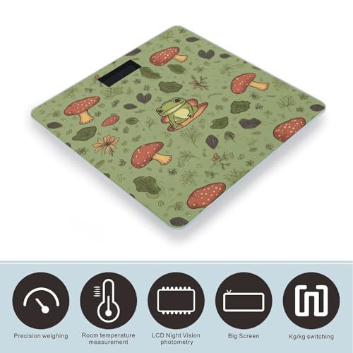 Báscula Digital de Baño Frogs and Mushrooms 26x26 cm miniatura 3