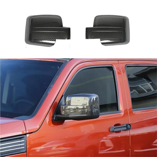 Couvercle rétroviseur Dodge Nitro 2007-2011 protecteur plaqué style carbone