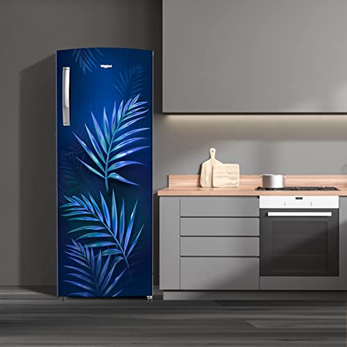 Image of Whirlpool 274 L 4 Star Inverter Direct-Cool Single Door Refrigerator (305 IMPRO PLUS PRM 4S INV BLUE PALM-Z, Blue Palm, Auto Defrost Technology, 2023 Model)