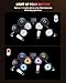 Donner DED-70L Electronic Drum Set with LED Light Up Quiet Mesh Drum Pads & 9