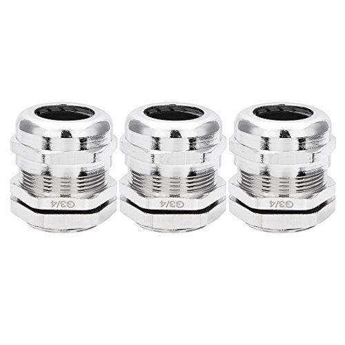 Glándula de cable G3/4 para cajas eléctricas exteriores y cableado estanco en jardines y talleres