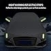 Hail Protector Car Cover Compatible with Aston Martin Vantage, Half car Cover with Cotton, 4-Layer Thickened All Weather for Automobiles Outdoor Indoor n42