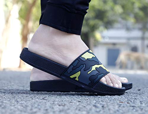 Image of AADI Men's Synthetic Leather Daily Use Casual Flip Flop & Slippers
