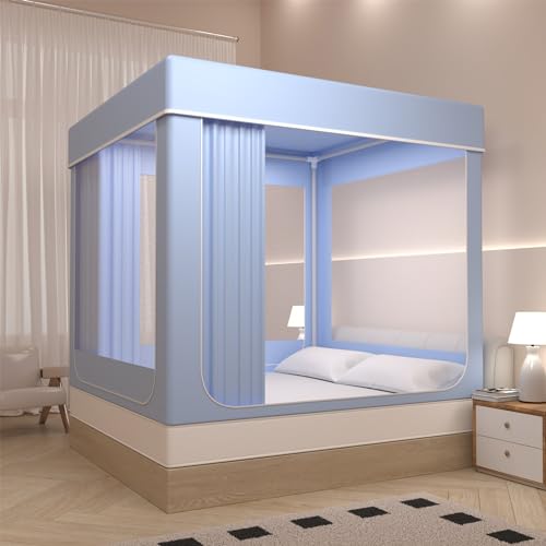 Tienda de cama transpirable para crear un espacio de juegos infantil o descansar mejor