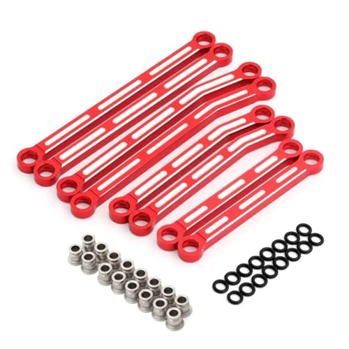 RC�J�[�p�[�c�A�N�Z�T���[ For Trxs For TRX4M For Bronco For Defender 1/18 RC�N���[���[�J�[�A�b�v�O���[�h�p�[�c ���^�������P�[�W�^�C�����N���b�h�L�b�g(Red)