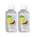 Bath & Body Works Coconut Pineapple Shower Gel Gift Sets 10 Oz 2 Pack (Coconut Pineapple)