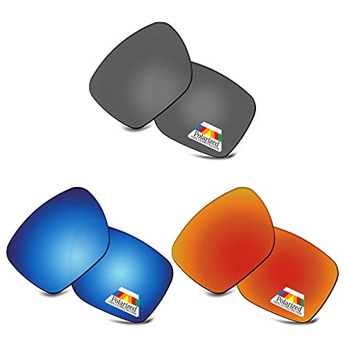 Image of Bwake Replacement Lenses for Oakley Sylas OO9448 57mm / Sylas XL OO9448 60mm Sunglasses POLARIZED