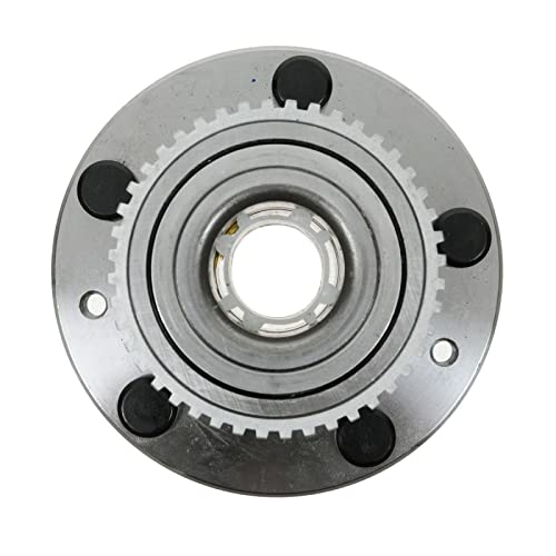 Image of TRQ Rear Left and Right Wheel Bearing & Hub Assembly Set 2 Piece for 2007-2012 Ford Fusion FWD 2007-2012 Lincoln MKZ FWD 2003-2004 Mazda 6 with 4 Wheel ABS Brakes 2005-2008 6