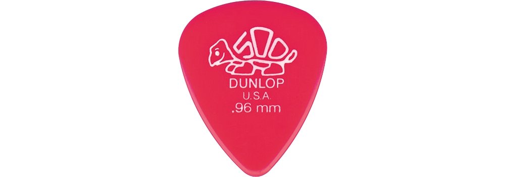 Dunlop Delrin standardowa kostka gitarowa ,96 mm 6 tuzinów