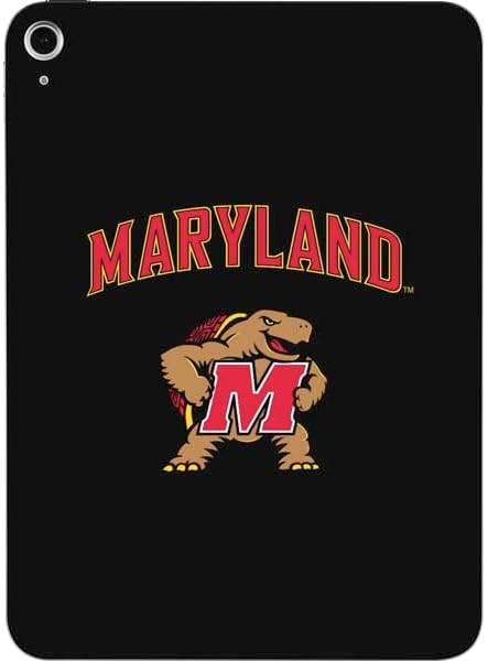 Skinit Decal Tablet Skin Compatible with iPad 11th Gen (2025) - Officially Licensed University of Maryland Collegiate Text Red Design
