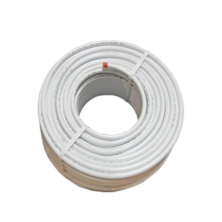 Verbundrohr ALU-PEX 16x2 0mm Mehrschichtverbundrohr PEX/AL/PE Ideal für Fußbodenheizung & Heizkörperanschluss korrosionsbeständig (25m)