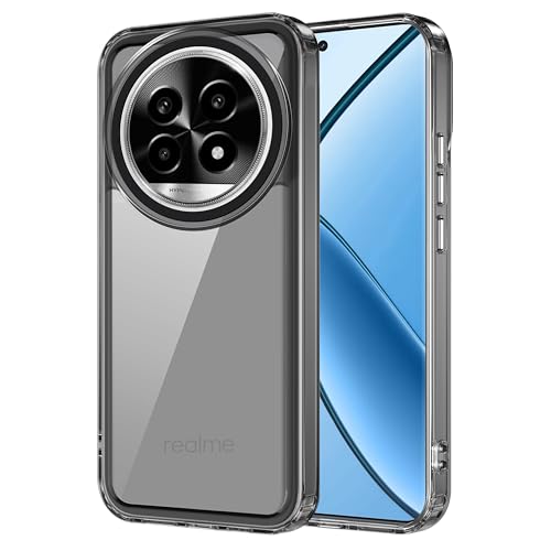Image of Zapcase Back Case Cover for Realme 13 Pro 5G | Compatible for Realme 13 Pro 5G Back Cover | Case Cover with Camera Protection | (TPU + PC | Translucent Black)