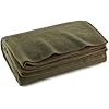 EverOne Olive Drab 80% Wool Fire Retardant Blanket – 66″ X 90″