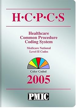 Paperback HCPCS 2005 Coder's Choice: Health Care Procedure Coding System, National Level II & Medicare Codes (Compact, Color-coded, Thumb Indexed) Book
