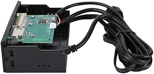 5.25inches Multifunction Internal Card Reader Dashboard PC Front Panel with Three USB 3.0 Ports, One USB 3.1 Port, One eSATA Port and 6 Card Slots