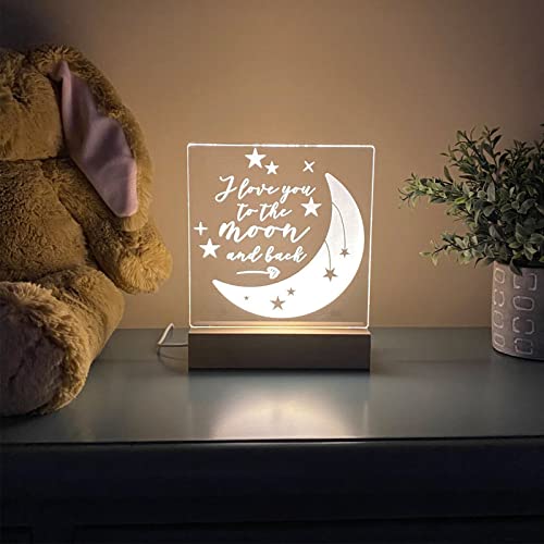 Lámpara de noche Love You to The Moon and Back