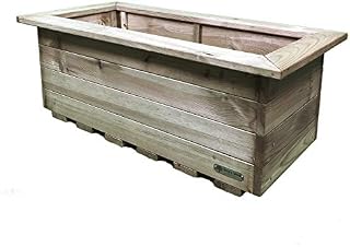 Simply Wood Signature Tanilised Trough Wooden Garden Planter  Extra Large  Sale!!