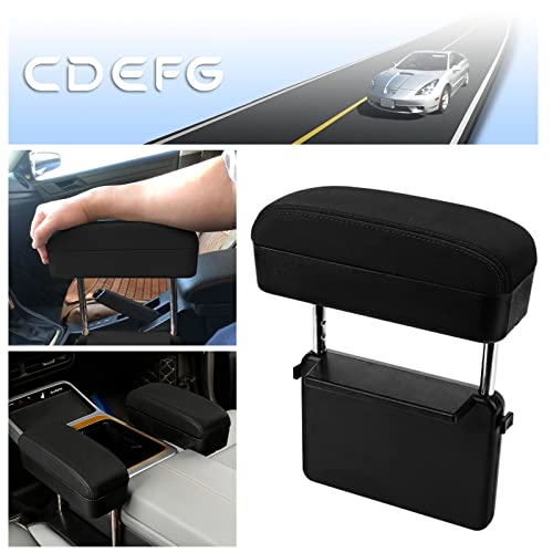 Image of CDEFG Car Armrest Support Elbow Rest Pad Armrest Extender Console Storage Organizer Universal Fit for Most Cars