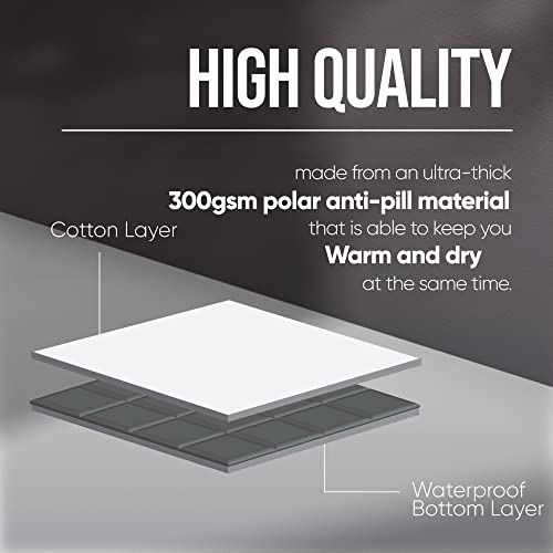 image for EverSnug Large Waterproof Outdoor Blanket - Extra Thick Premium Quilte