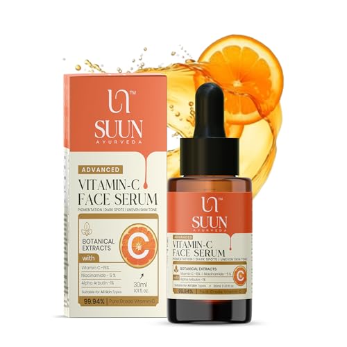 Advanced 15% Vitamin C Serum with 5% Niacinamide & 1% Arbutin | For Brighter, Even-Toned Skin | Reduces Pigmentation | Supports Collagen & Natural Glow | Suitable for All Skin Types | 30 ml