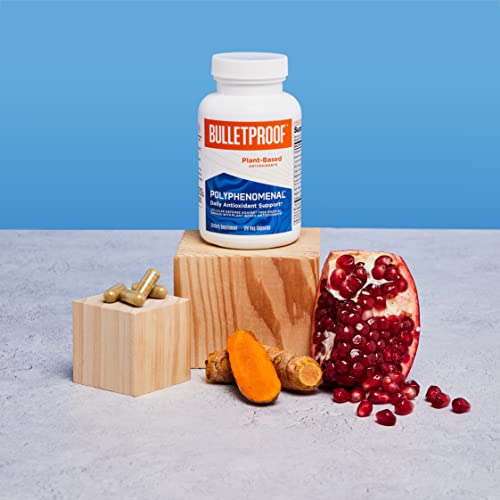 Bulletproof Polyphenomenal Daily Antioxidant Support Capsules, 120 Capsules, Supplement To Fight Free-Radicals And Support Healthy Aging #TOP2