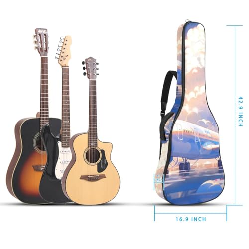 Sac pour guitare anti choc étui imperméable grand format - 5