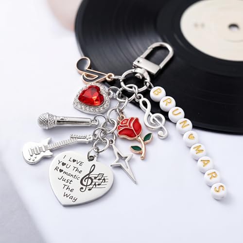 WEGLS for Bruno Merch Mars Keychain for Girls Women Novelty Bag Accessory — view 2