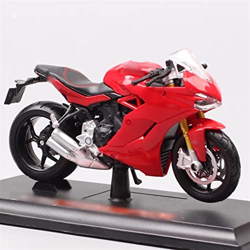 Moto miniature Ducati Super Sport S 1/18 parfait ornement de bureau pour passionné