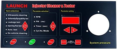 LAUNCH Autool English Panel CNC-602A Fuel Injector Cleaner and Tester