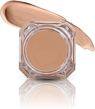 Cuffs N Lashes Cover Pot Concealer 14g – Full Coverage Cream Concealer for Dark Circles Acne Scars &Redness | Long-Lasting Blendable Makeup Base for All Skin Types (Nude-03)