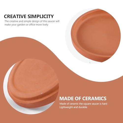 Plateau en céramique LABRIMP de haute qualité, un support durable pour pots de succulentes - 4