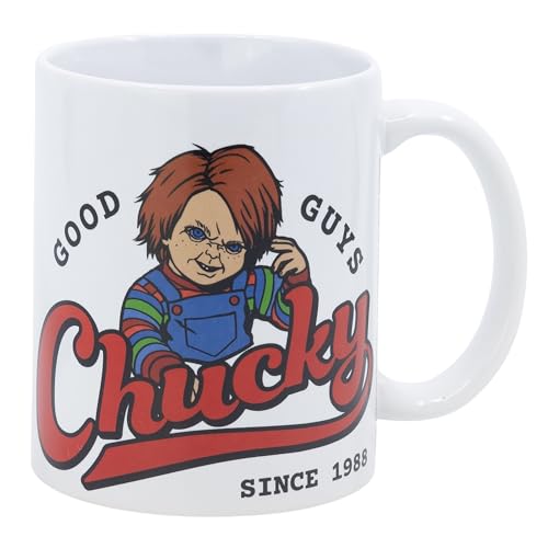 Taza de cerámica de sublimación de 325 ml en caja de Chucky