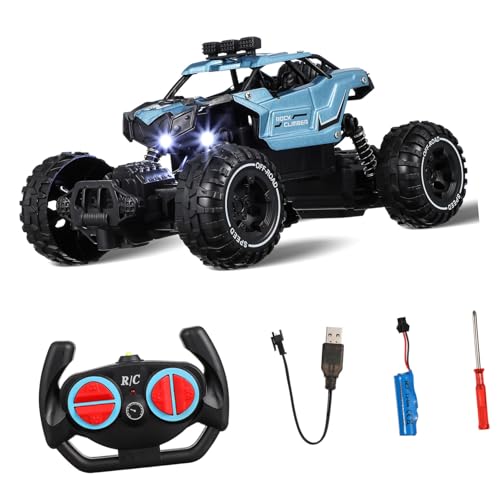 Voiture télécommandée tout-terrain pour jeu extérieur en famille