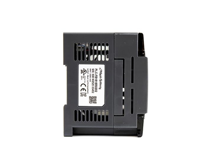 Image of PLC, 36-Channel Controller, 16 Digital I /O, 4 Analog I /O, Relay, Ethernet and Serial Communication, Maple Systems, PLC-FB1616R0202