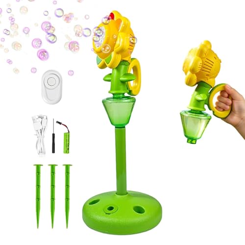 Machine à bulles extérieur télécommandée lumineuse pour jardin
