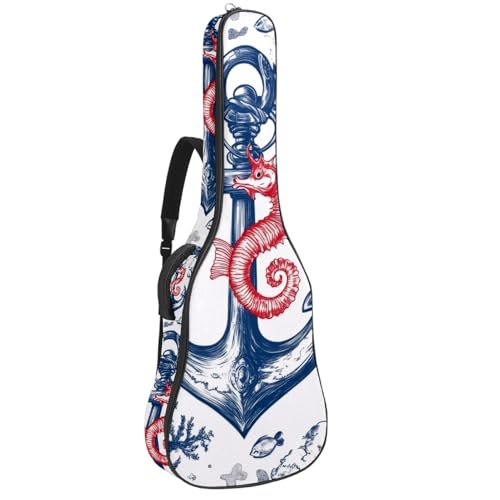 Étui souple pour guitare acoustique sac à dos tissu Oxford 109 cm