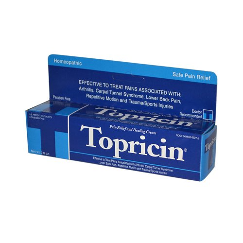 Topricin Cream Tube 2 Ounces Pack of 1