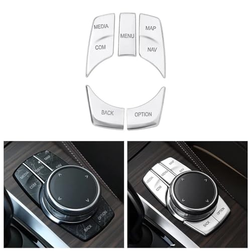 Accessoire décoration BMW Série 5 cache commande multimédia ABS
