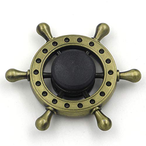 Petrichor Rainbow Gyro Crab Four Side Hand Fidget Spinner Long Time Rotation Hand Spinner Stress Relieve EDC Toys - Pack of 1 Black Golden 2 Design Any one Design (B0DHL2QTY8) Amazon Price History, Amazon Price Tracker