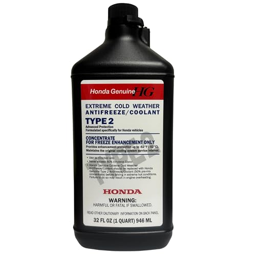 Honda Extreme Cold Coolant