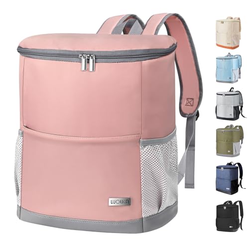 Insulated Cooler Backpack 30 Cans Pink