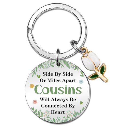 JOHKLJ Cousin Gifts For Women Best Cousins Gift Birthday Gifts For Cousin Female Long...